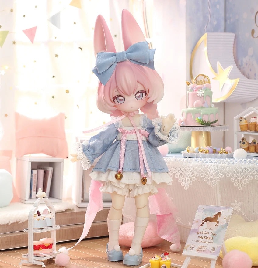Inedible Doll Series Ob11 1/12 BJD Blind Box Anime Figure Collectible