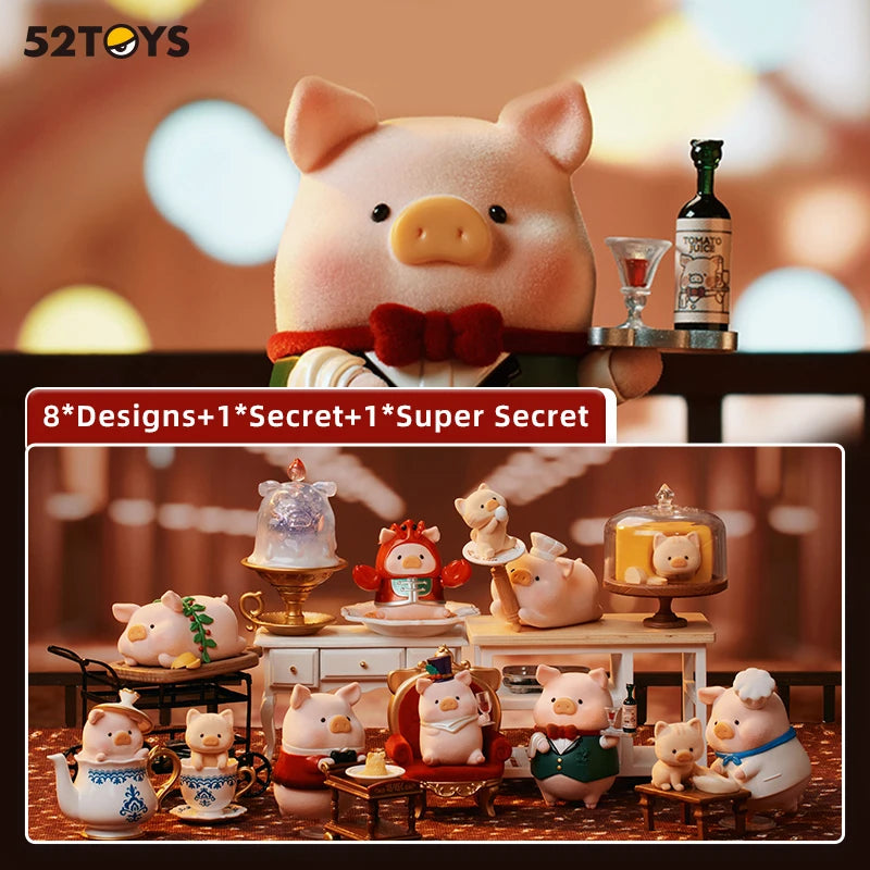 52TOYS Lulu The Piggy Pigchelin Restaurant Blind Box Mystery Collectible Figure