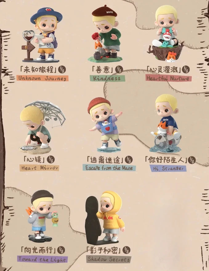 NOOK Quest for the Heart Blind Box Figures