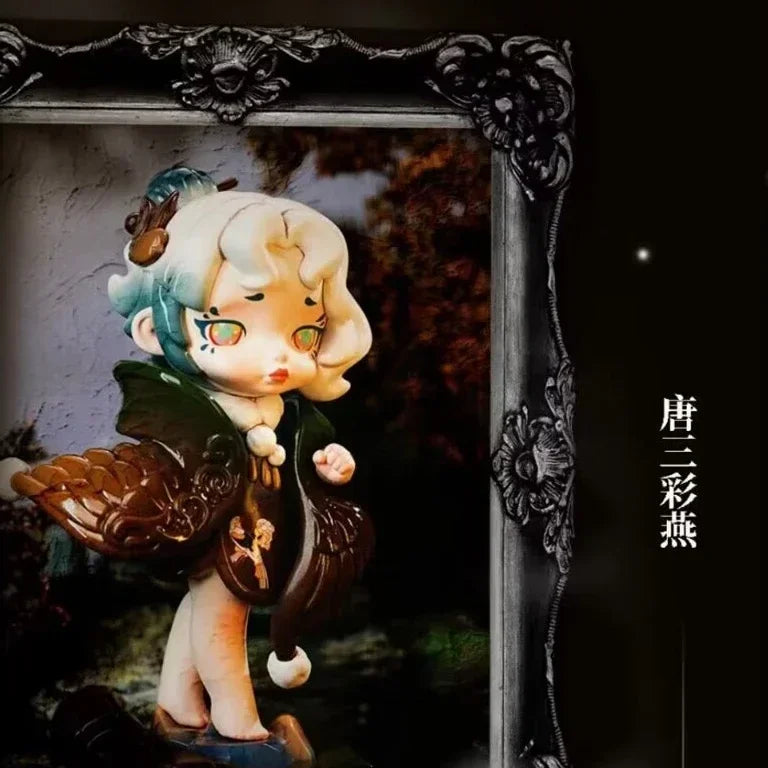 nan blind box vinyl figure, sealed mystery packaging, product photo for collectors in NZ