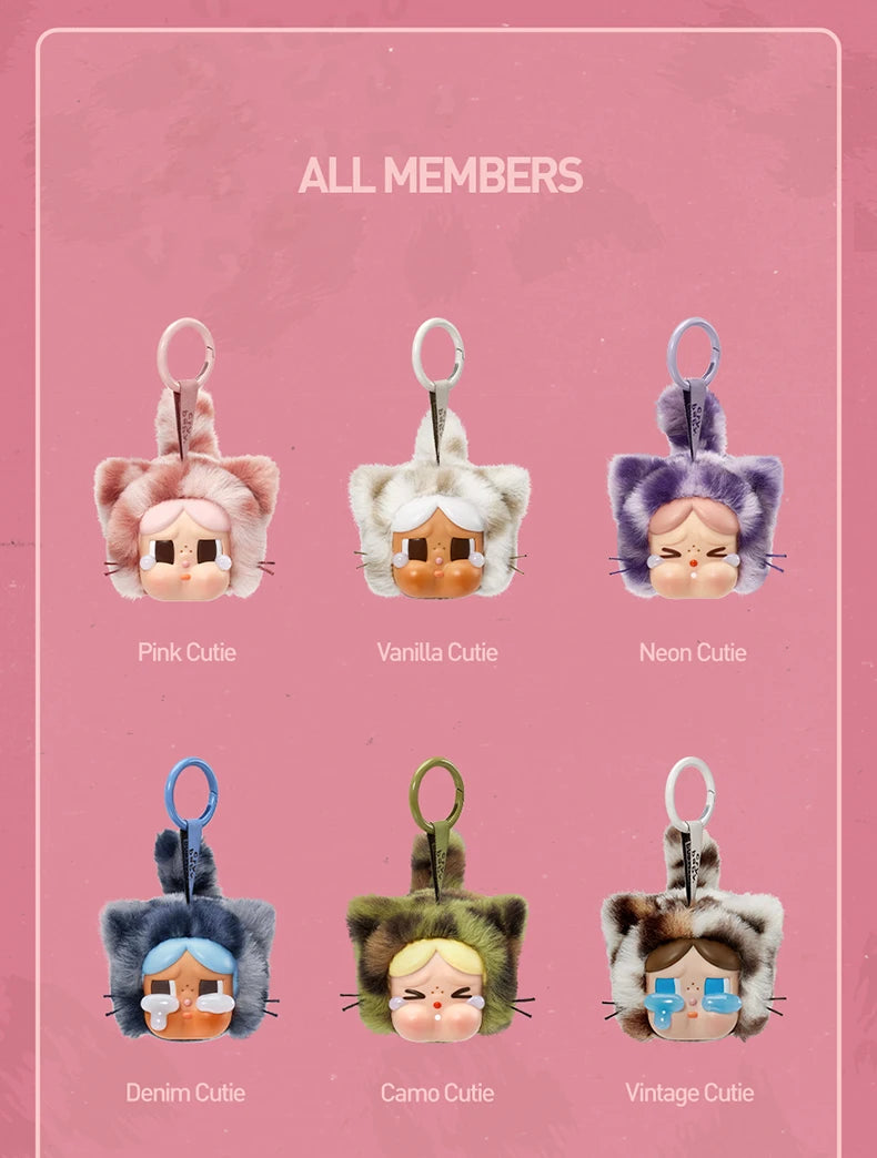 POP MART Crybaby Wild but Cutie Vinyl Plush Pendant Blind Box