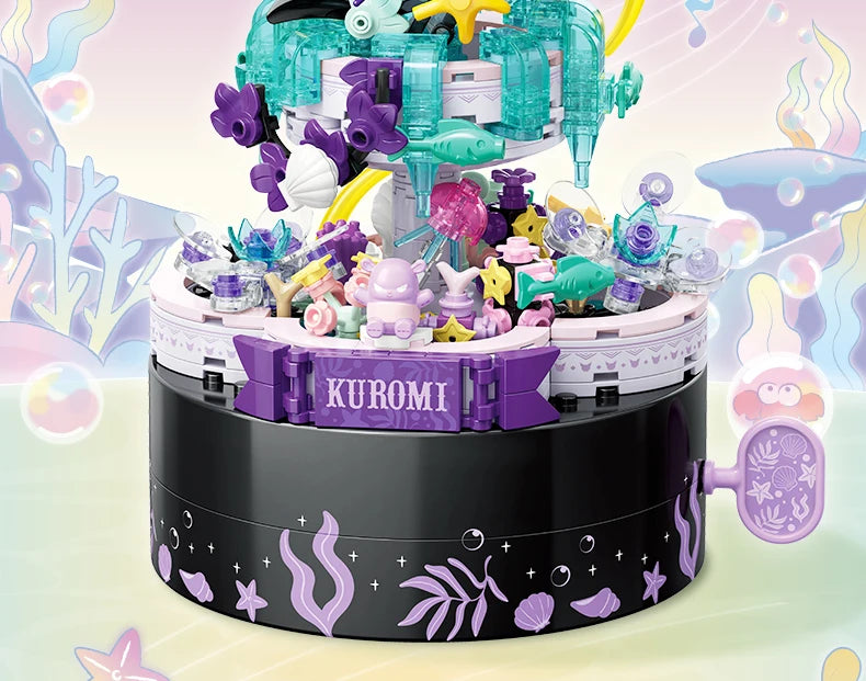 TOPTOY Sanrio Kuromi & Cinnamoroll Secret Realm Elf Series Building Blocks