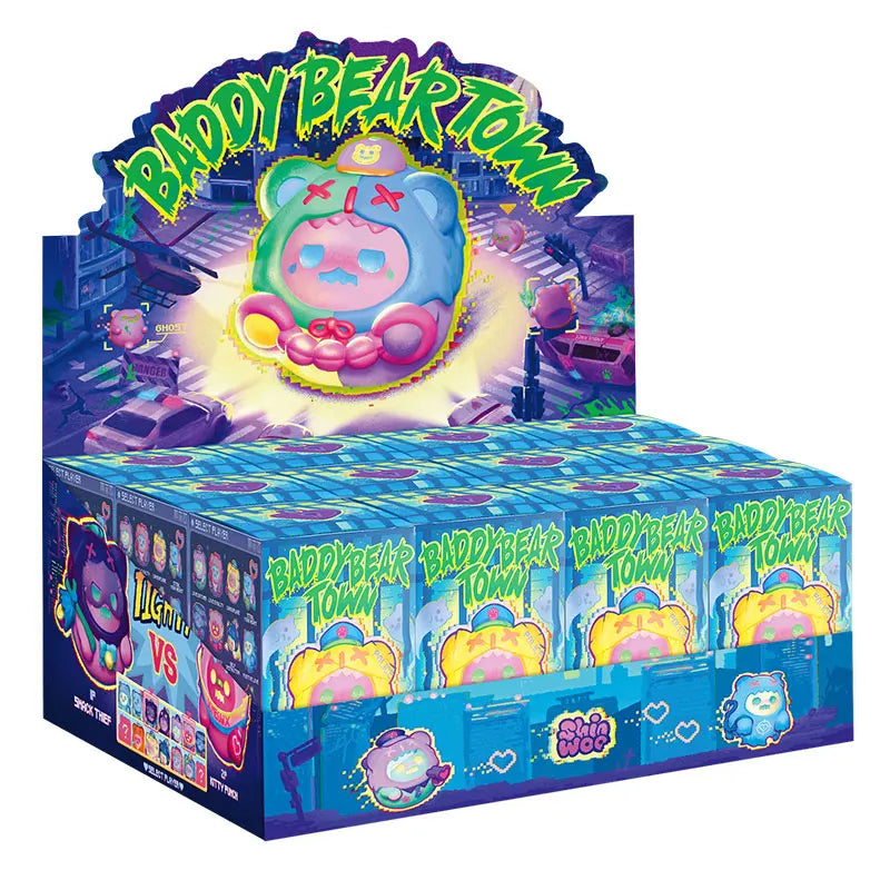 ShinWoo x Finding Unicorn BADDY BEAR TOWN Series Blind Box – Collectible Mystery Figures