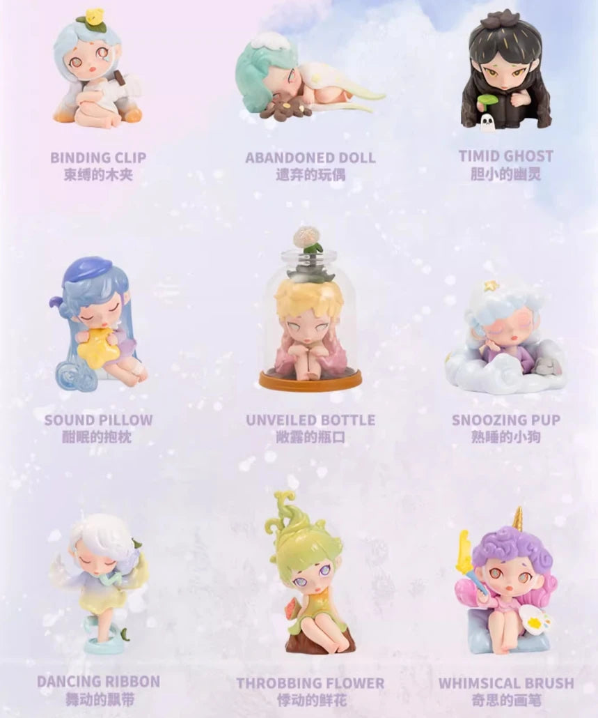 TOYCITY LAURA Mood Color Girl Series – Kawaii Blind Box Action Figure