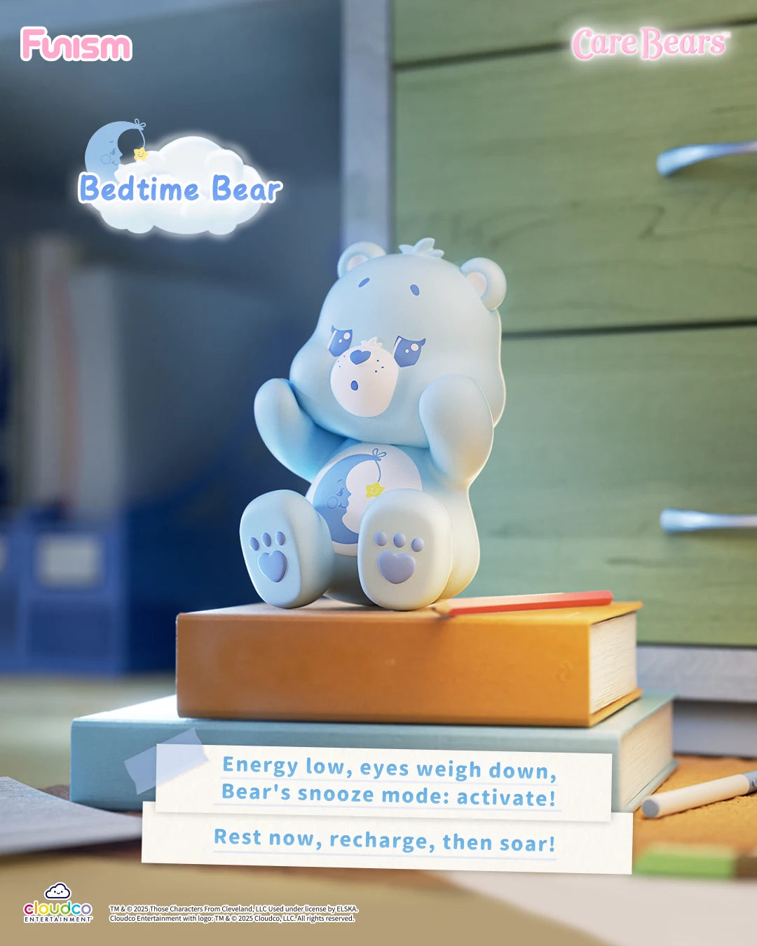 FUNISM Care Bears Little Things Series Cubby Face Blind Box Figures