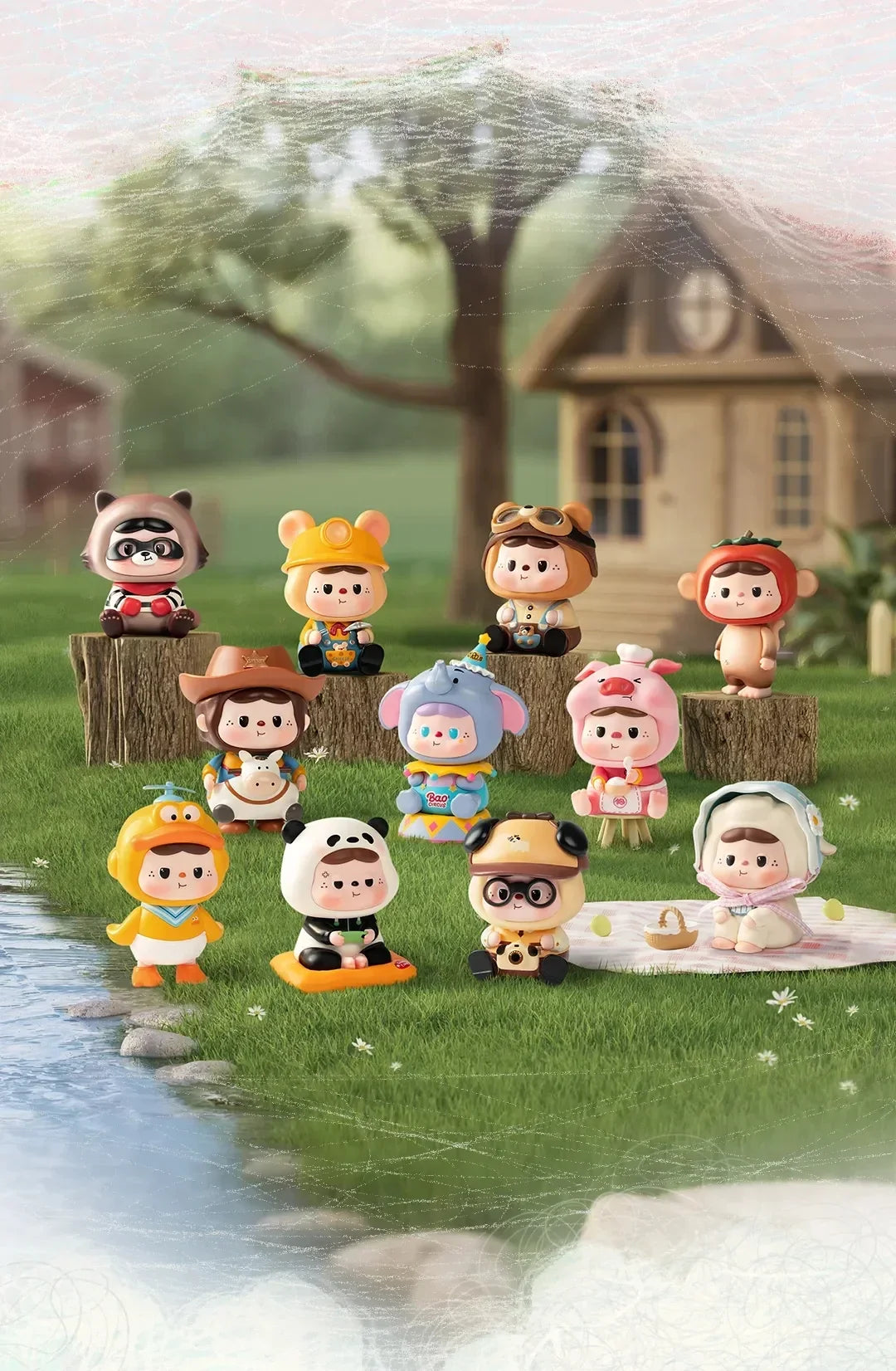 Heyone BAOBAO’S Time Capsule Blind Box Figures
