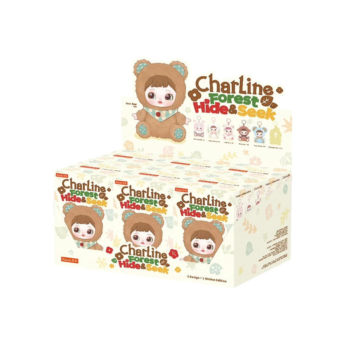 Rolife Charline’s Forest HideSeek Surprise Plush Pendant Blind Box