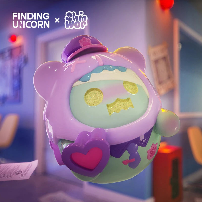 ShinWoo x Finding Unicorn BADDY BEAR TOWN Series Blind Box – Collectible Mystery Figures