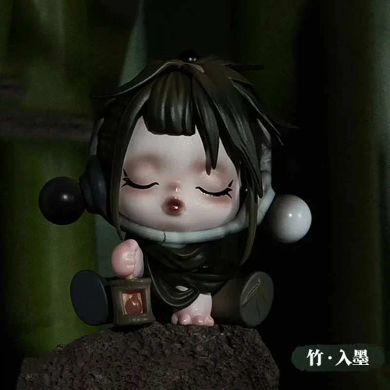 POP MART SKULLPANDA The Ink Plum Blossom Series Blind Box Figures (Pre-Order)