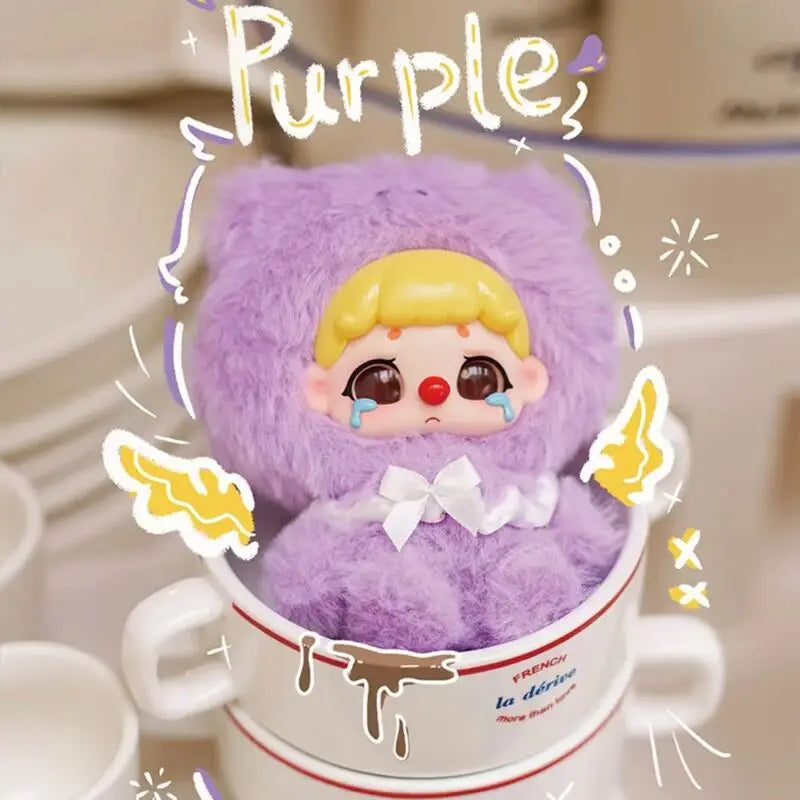 Kiki Plush Zoo Series Blind Box Mystery Box Anime Cartoon Doll Keychain Backpack Pendant Trendy Toys Halloween Christmas Gift