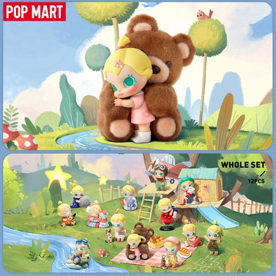 POP MART POP MART – Baby Molly: My Huggable Discovery Series Blind Box blind box vinyl figure, sealed mystery packaging, prod