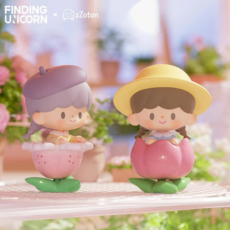 Finding Unicorn zZoton Garden Spring Tour Series Blind Box – Collectible Mystery Figures