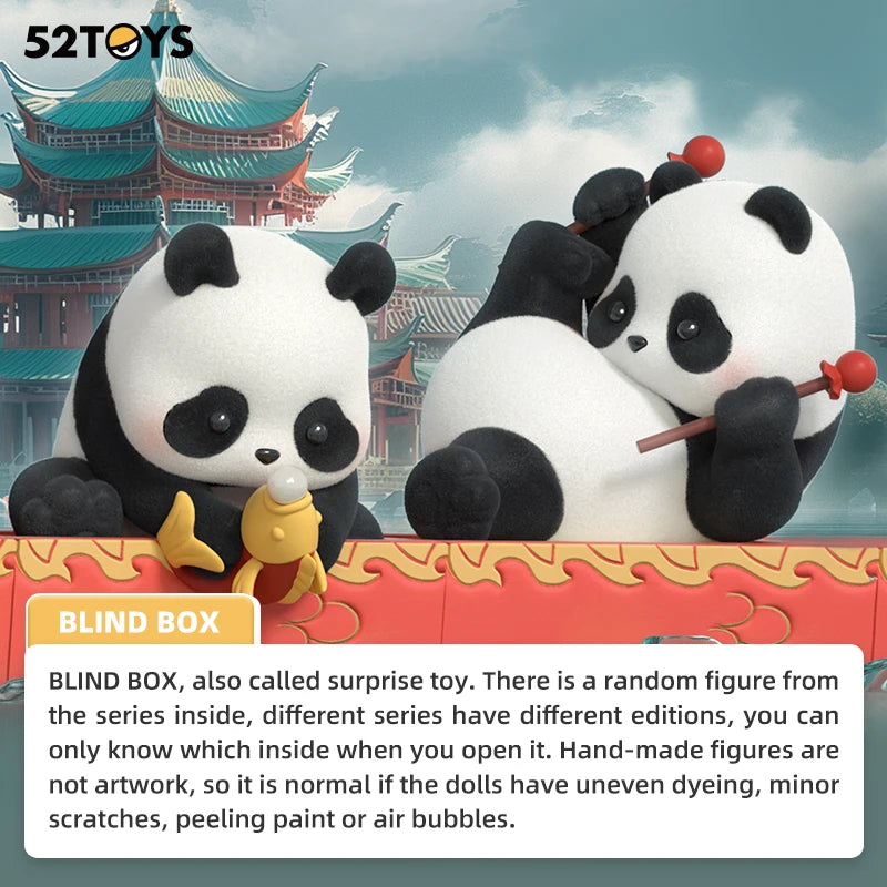 52TOYS Panda Roll Dragon Boat Racing Series Blind Box Collectible Toy
