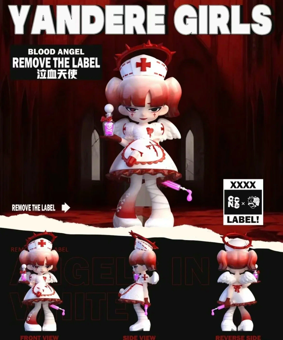 Yandere Girl Remove The Label Series Blind Box Anime Figures
