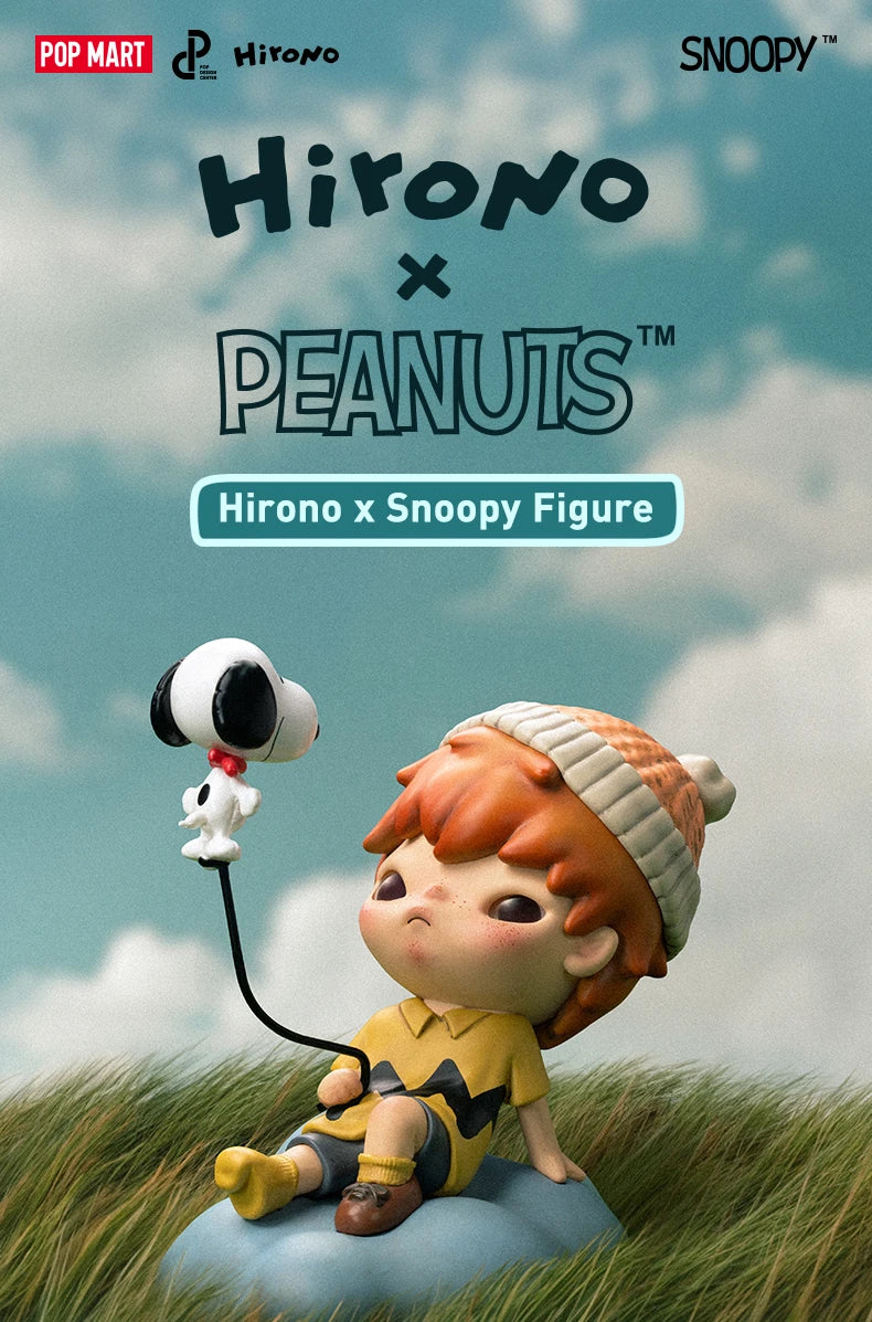 POP MART Hirono × Snoopy Figure Limited Edition Collectible
