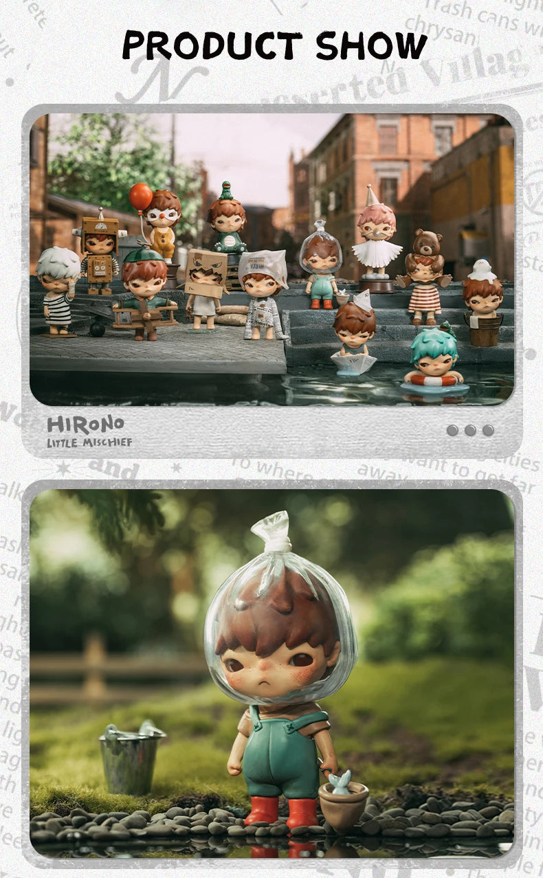 POP MART Hirono Little Mischief Series Blind Box Figures