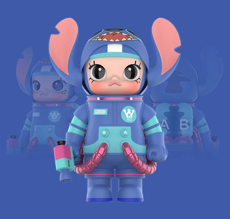 POP MART MEGA SPACE MOLLY 1000% Stitch Limited Edition Figure
