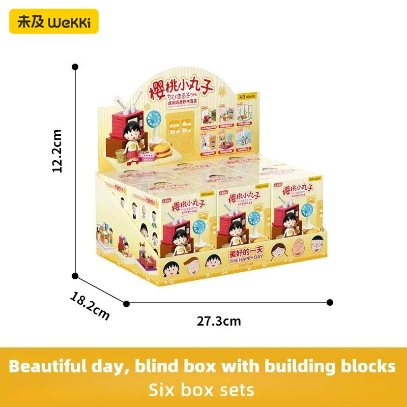 WEKKI Chibi Maruko Chan Building Blocks Micro Bricks