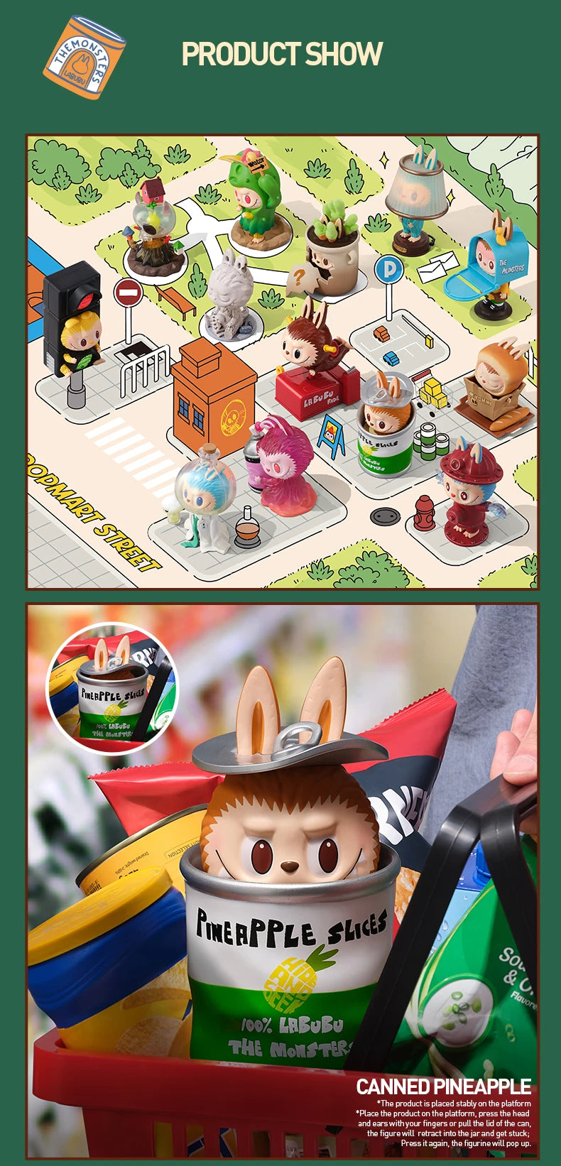 POP MART THE MONSTERS Almost Hidden Series Blind Box Figures by Kasing Lung