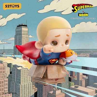 52TOYS NOOK 120% Limited Edition Cardboard Superman Figure