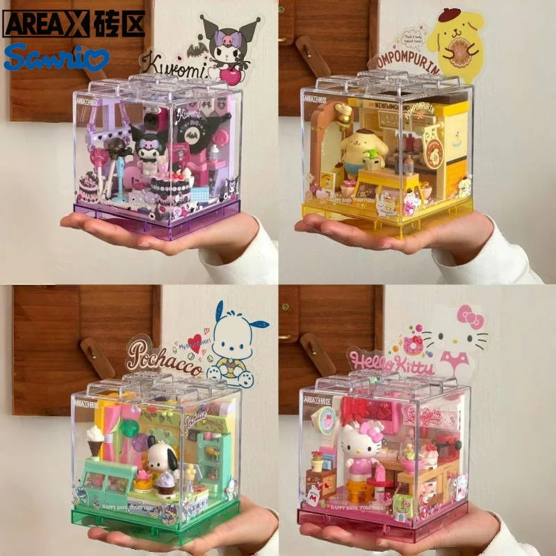 Areax Sanrio Hello Kitty Kuromi My Melody Micro Building Blocks