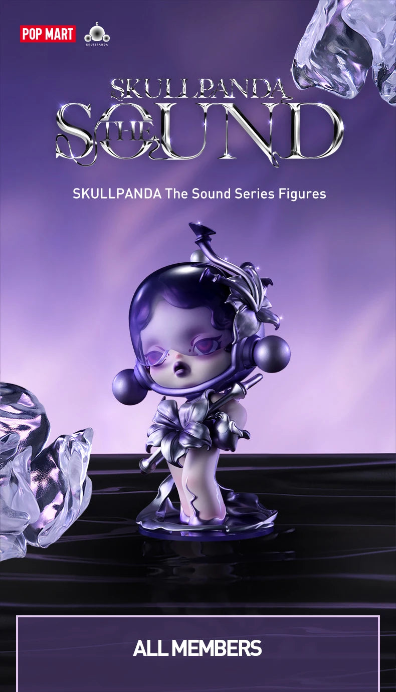 POP MART SKULLPANDA The Sound Series Blind Box Figures (Pre-Order)