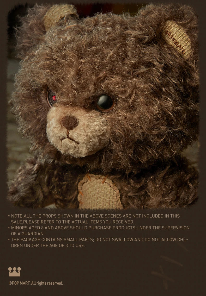 POP MART Hirono Bear Vinyl Plush Doll Collectible