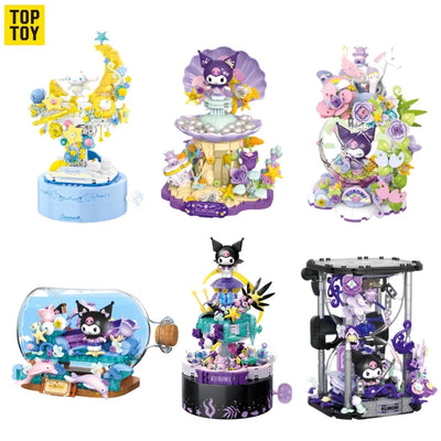 TOPTOY Sanrio Kuromi & Cinnamoroll Secret Realm Elf Series Building Blocks