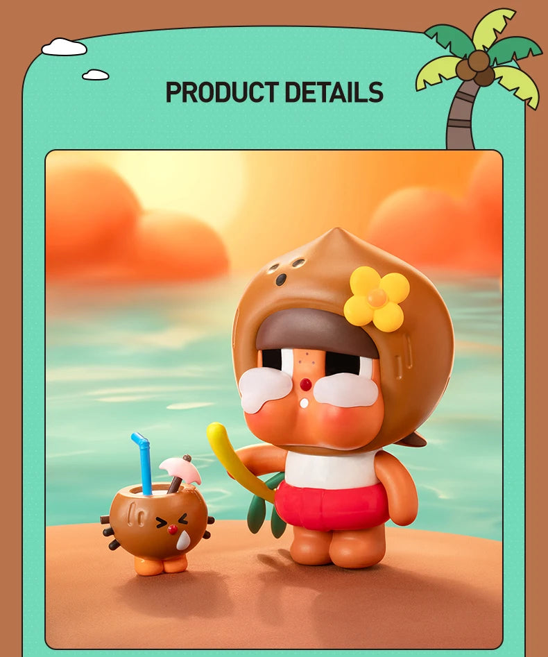 POP MART Crybaby Coconut Brown Figure Limited Edition