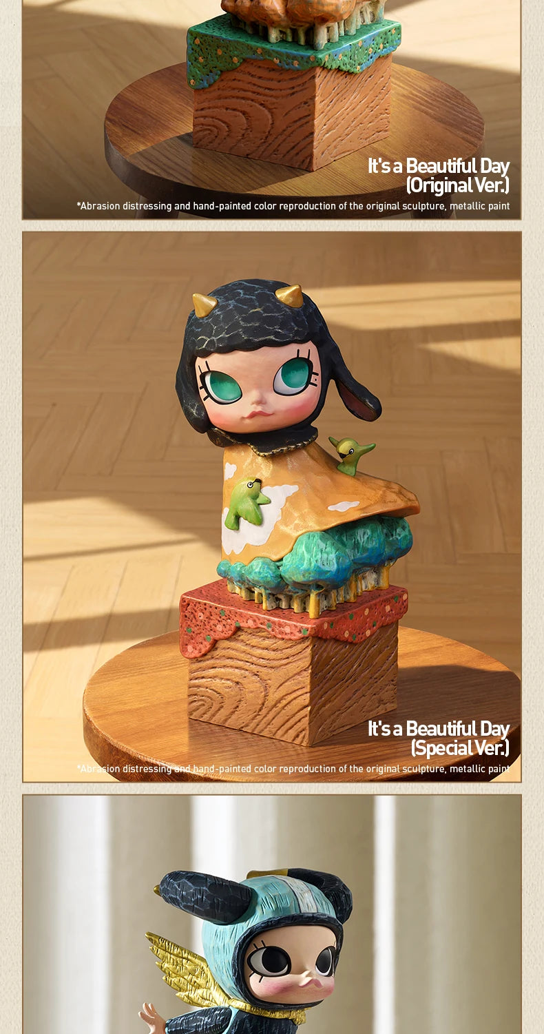 POP MART MOLLY Anniversary Statues Classical Retro 2 Series Blind Box