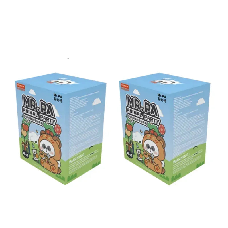 MR.PA Animal Party 400% Series Blind Box Vinyl Anime Figure Collectible
