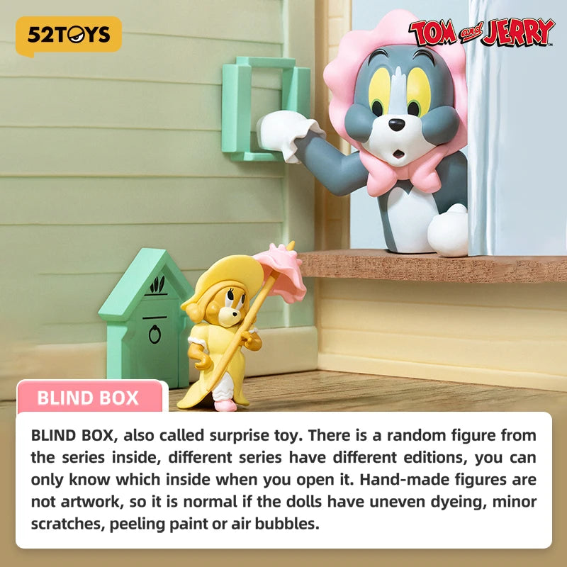 52TOYS Tom and Jerry Classic Moments Blind Box Mystery Collectible Figure