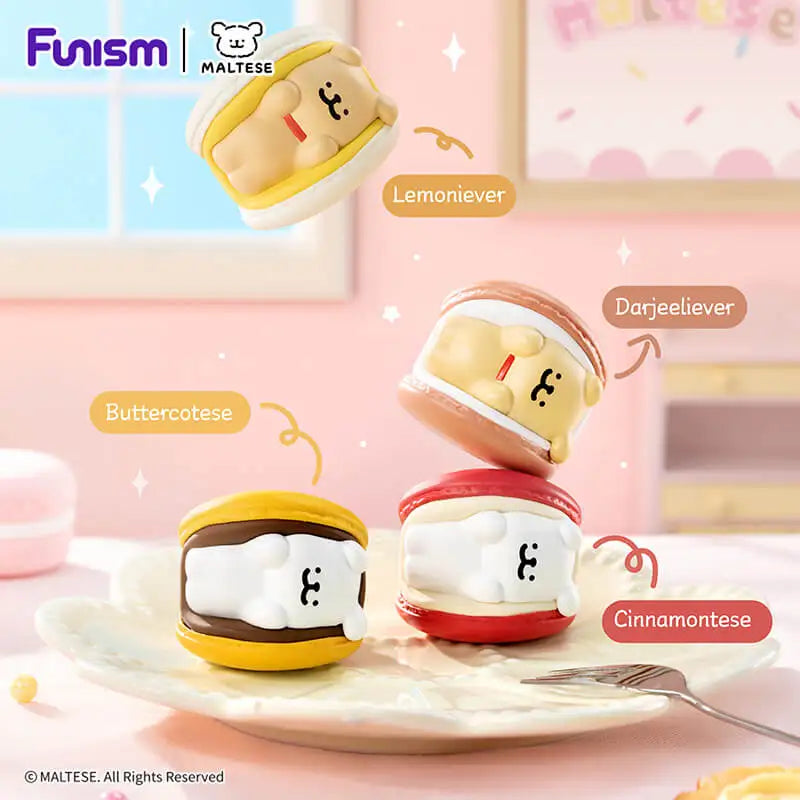 FUNISM Maltese Sweet Box Series Puppy Face Blind Box Figures
