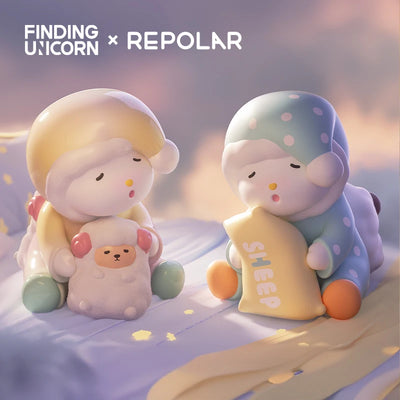 Finding Unicorn Finding Unicorn REPOLAR Day Dreams Series Blind Box Collectible Figures blind box vinyl figure, sealed myster