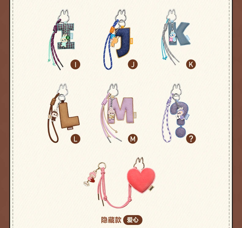 POP MART Labubu The Monsters Pin for Love Letter Pendant Blind Box (Pre-Order)