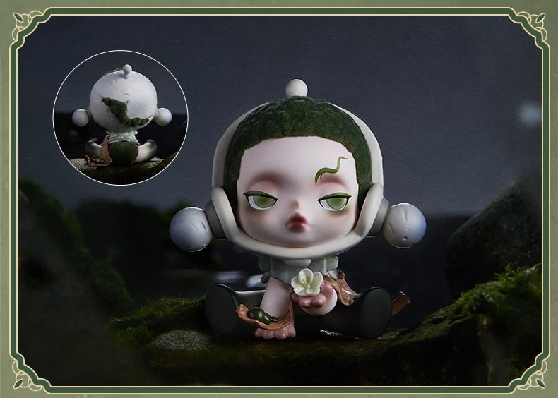 POP MART SKULLPANDA The Ink Plum Blossom Blind Box Figure