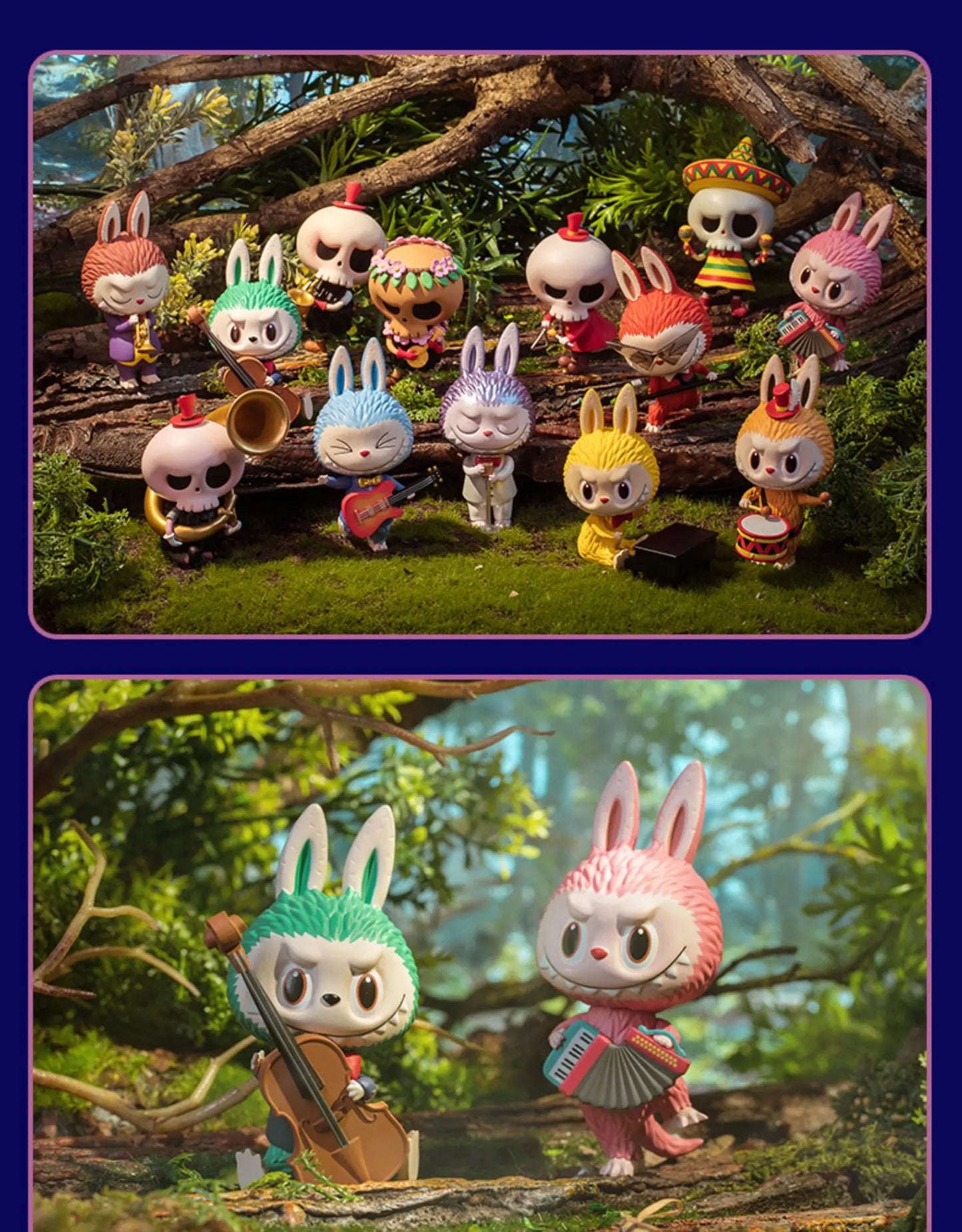 POP MART Labubu Forest Concert Blind Box Figure (Pre-Order)