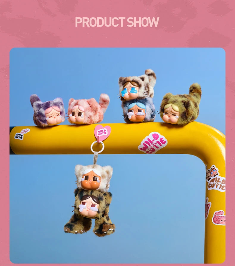 POP MART Crybaby Wild but Cutie Vinyl Plush Pendant Blind Box