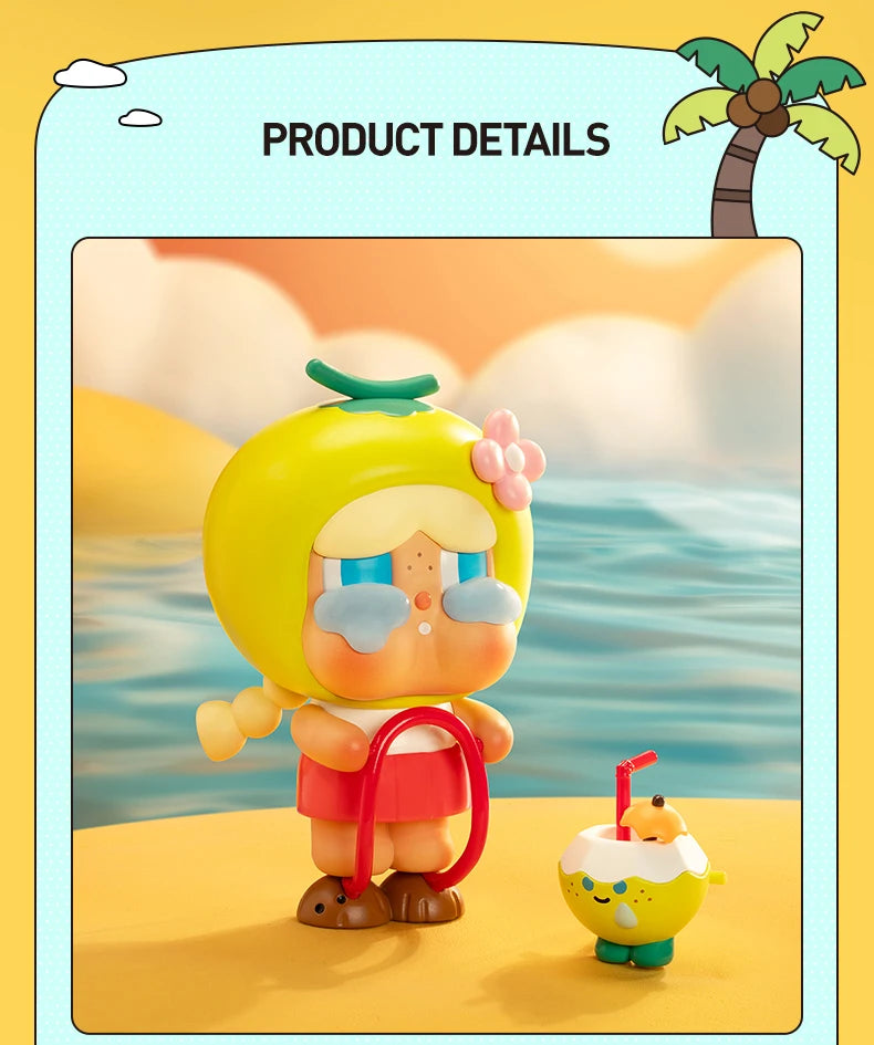 POP MART Crybaby Coconut Green Collectible Figure