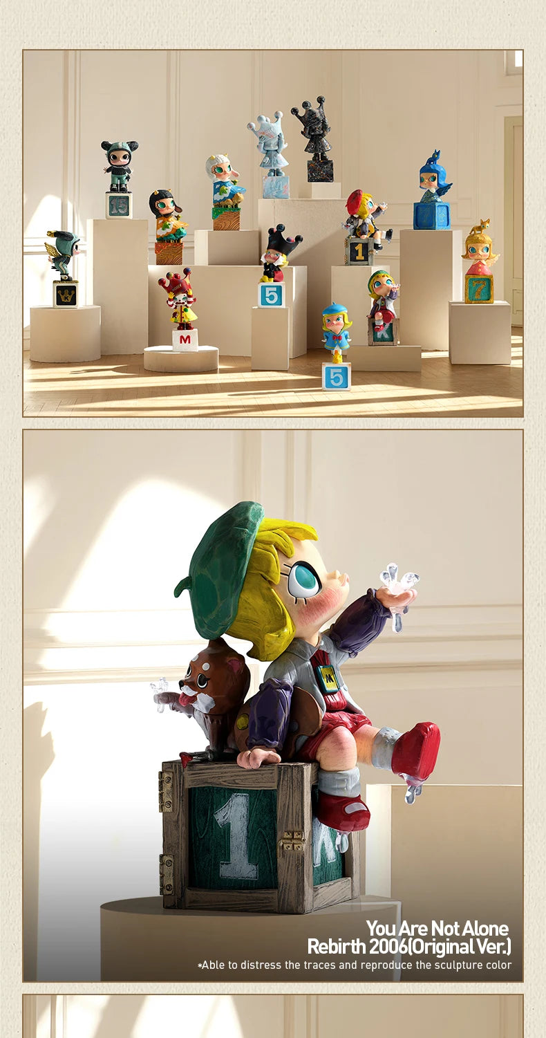 POP MART MOLLY Anniversary Statues Classical Retro 2 Series Blind Box