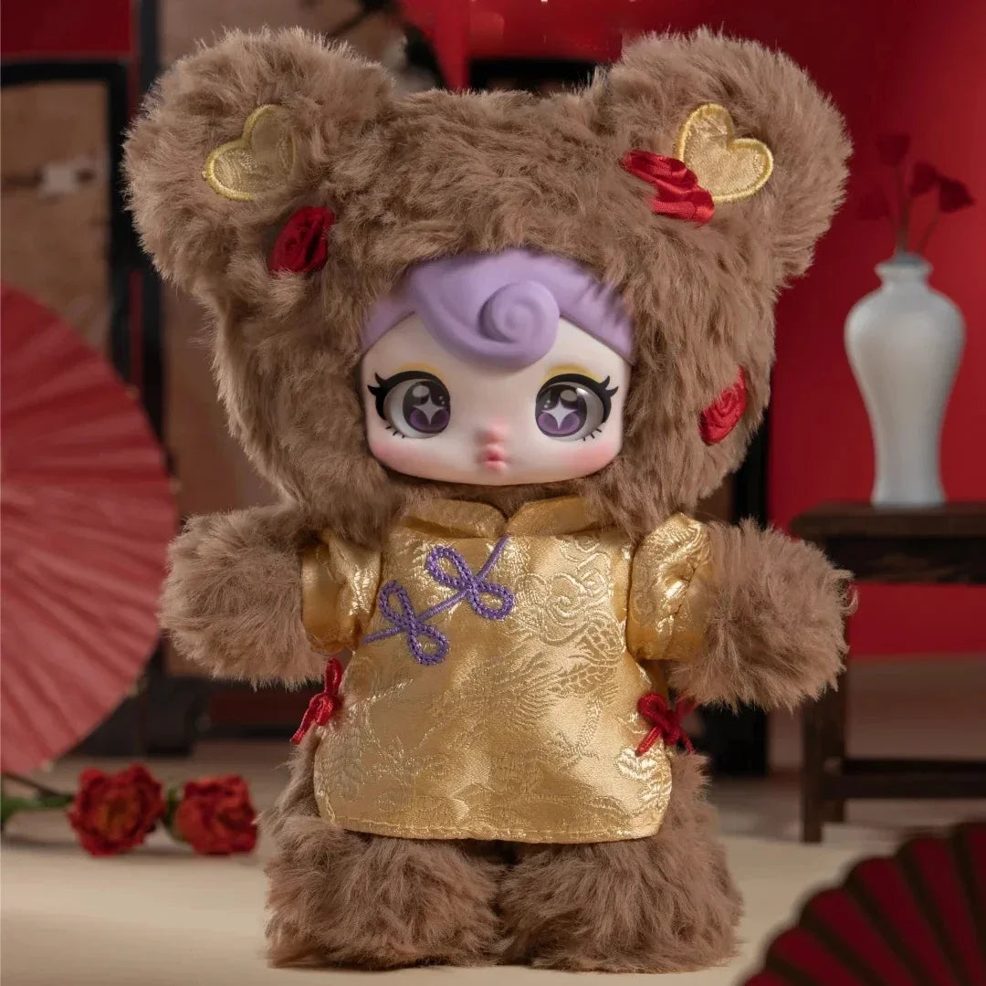 nan blind box vinyl figure, sealed mystery packaging, product photo for collectors in NZ