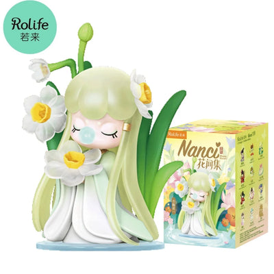 Rolife Rolife Nanci Flower Stories Series Blind Box – Collectible Anime Figures blind box vinyl figure, sealed mystery packag