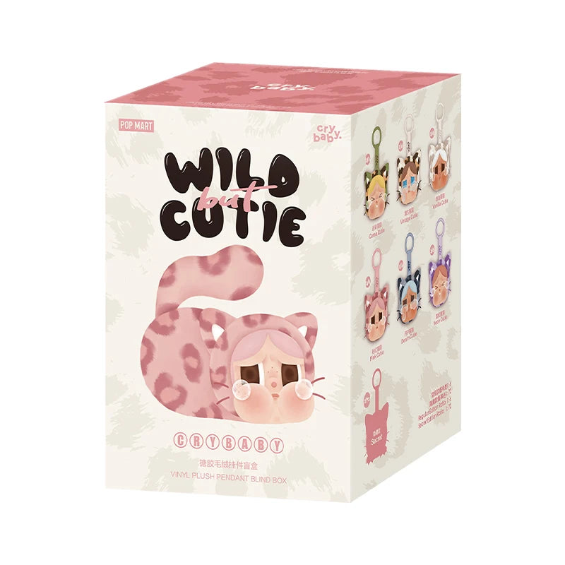 POP MART Crybaby Wild but Cutie Vinyl Plush Pendant Blind Box