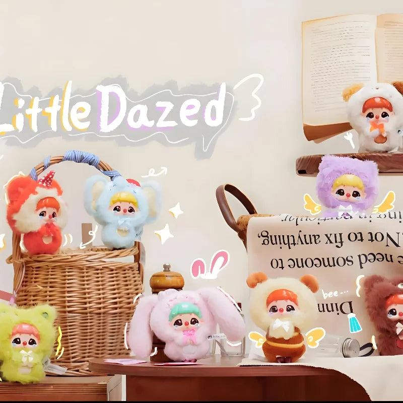 Kiki Plush Zoo Series Blind Box Mystery Box Anime Cartoon Doll Keychain Backpack Pendant Trendy Toys Halloween Christmas Gift