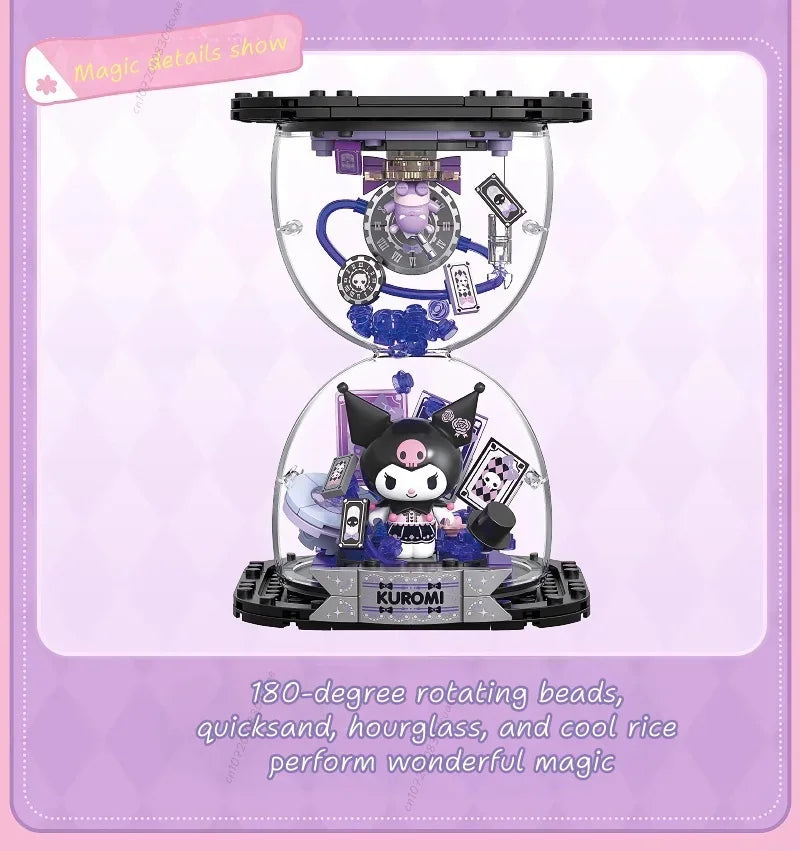 TOPTOY Sanrio Kuromi Whispering Wishes Micro Building Blocks