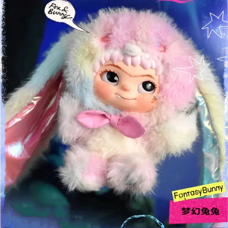 WAKUKU FOX & BUNNY Jrickor Treat Series – Kawaii Blind Box Mystery Figure
