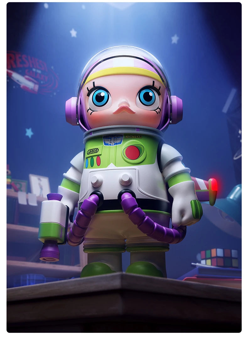 POP MART MEGA Space Molly 1000% Buzz Lightyear Limited Edition