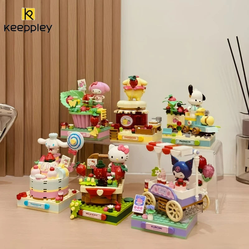 KEEPPLEY Sanrio Hello Kitty & Kuromi Micro Building Blocks
