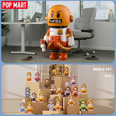 POP MART POP MART MEGA SPACE MOLLY × emoji Series Blind Box – Kawaii Collectible Figure blind box vinyl figure, sealed myster