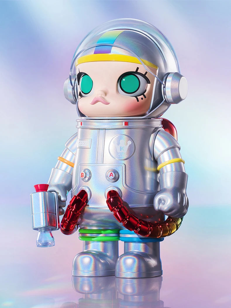 POP MART MEGA SPACE MOLLY 400% Rainbow 2.0 Limited Edition